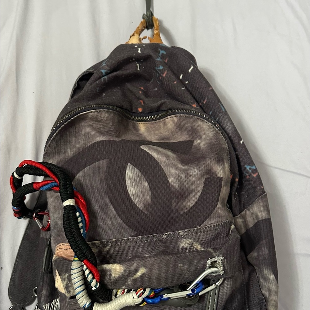 Used Chanel grafitti Backpack - Picture 3 of 3